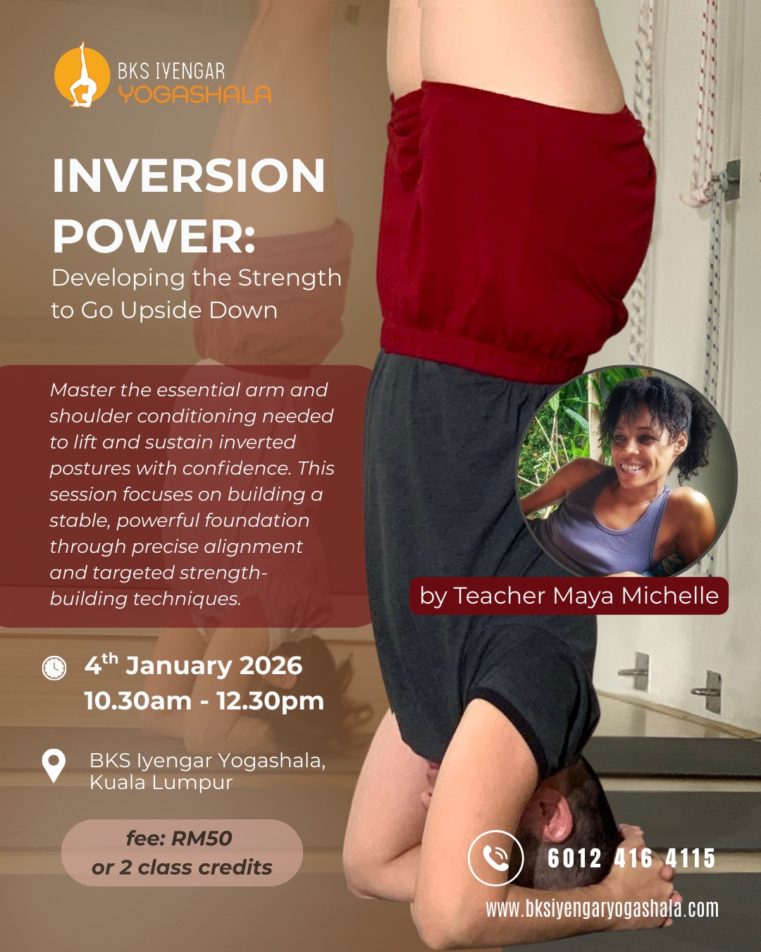 Inversion Power Session with Maya Michelle