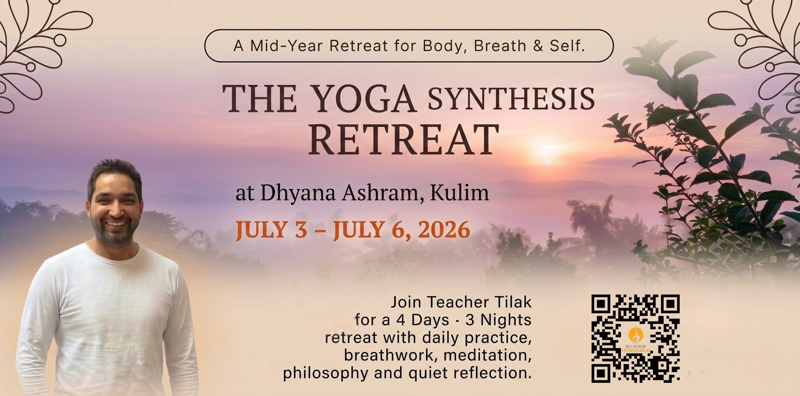 Yoga Synthesis Retreat Banner