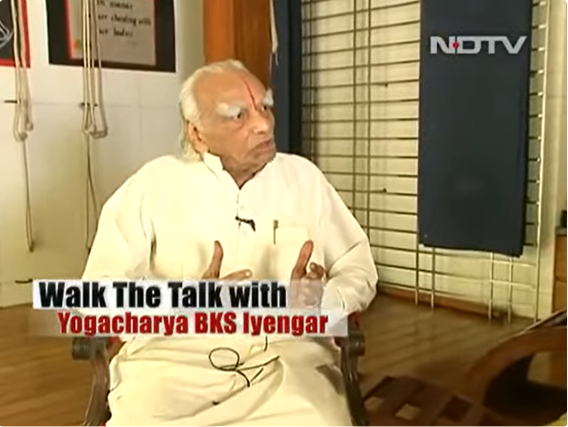 Walk The Talk with BKS Iyengar